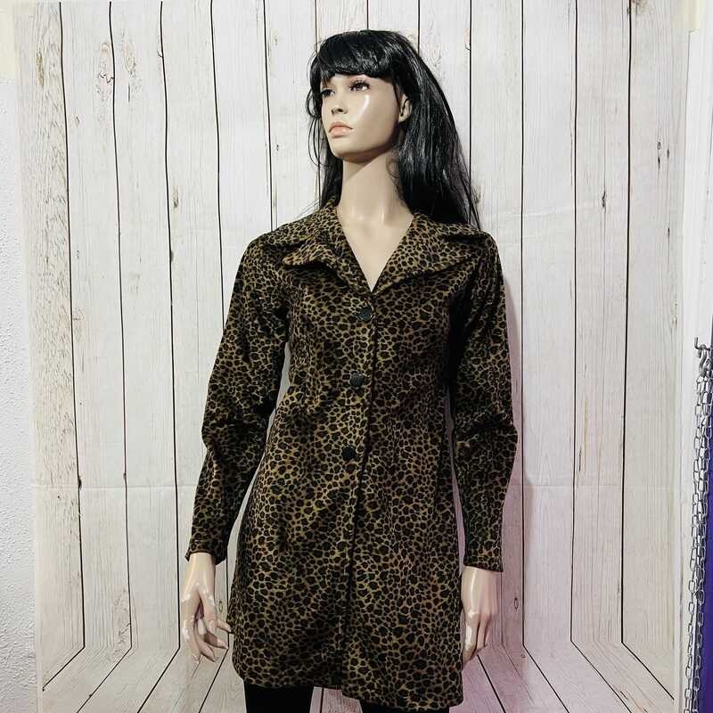 Abrigo Largo Animal print