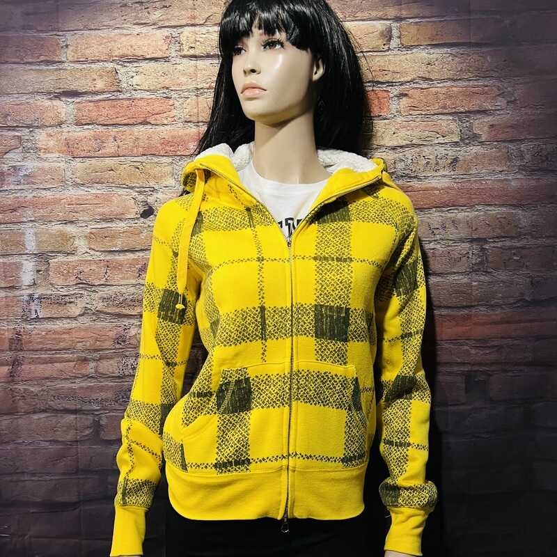 Poleron Forrado chiporro Amarillo