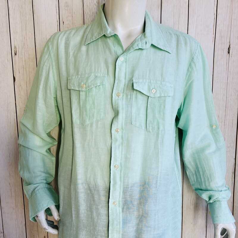 Camisa Verde agua old navy