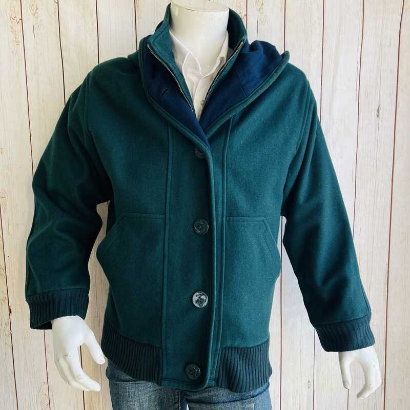 Chaqueton Abrigo Verde Herman Kay