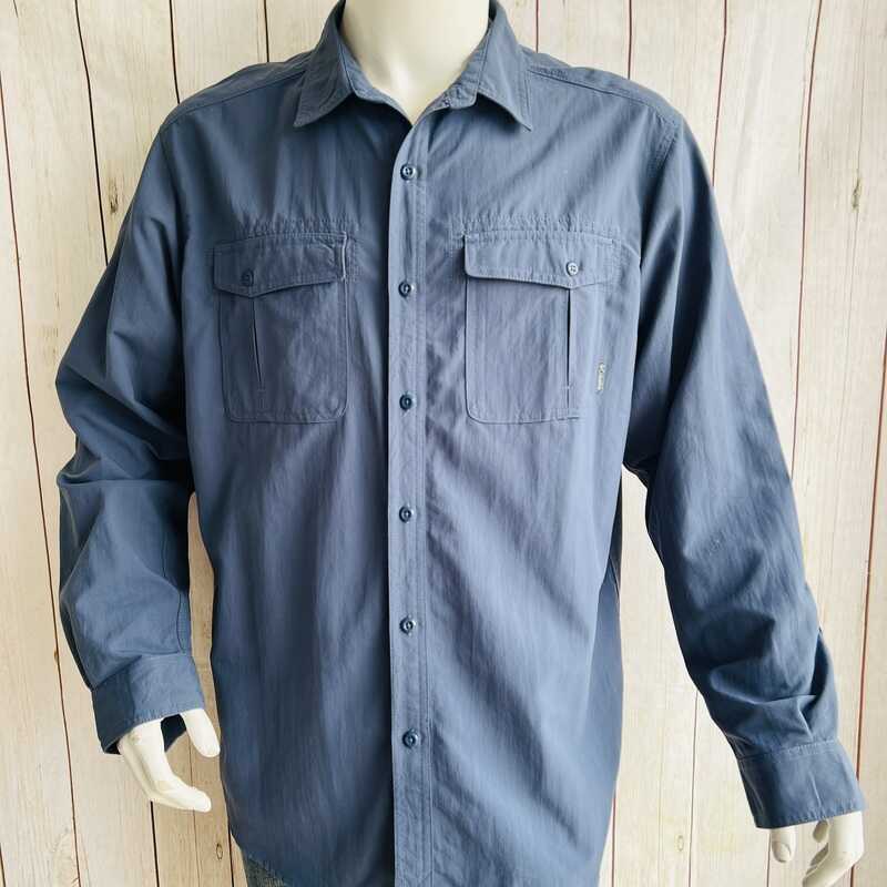 Camisa Azul petroleo PGF 50 Columbia