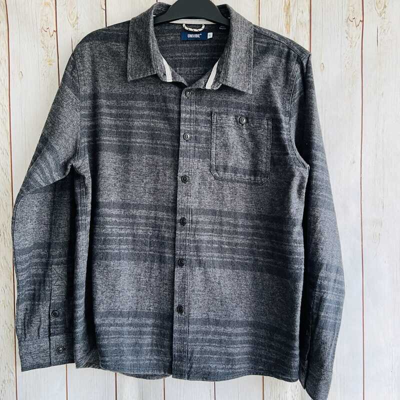 Camisa Gris lineas Univibe