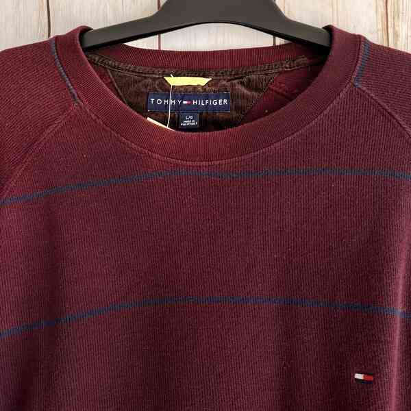Sweaters cuello redondo Burdeo Hombre Tommy Hilfiger - Imagen 4